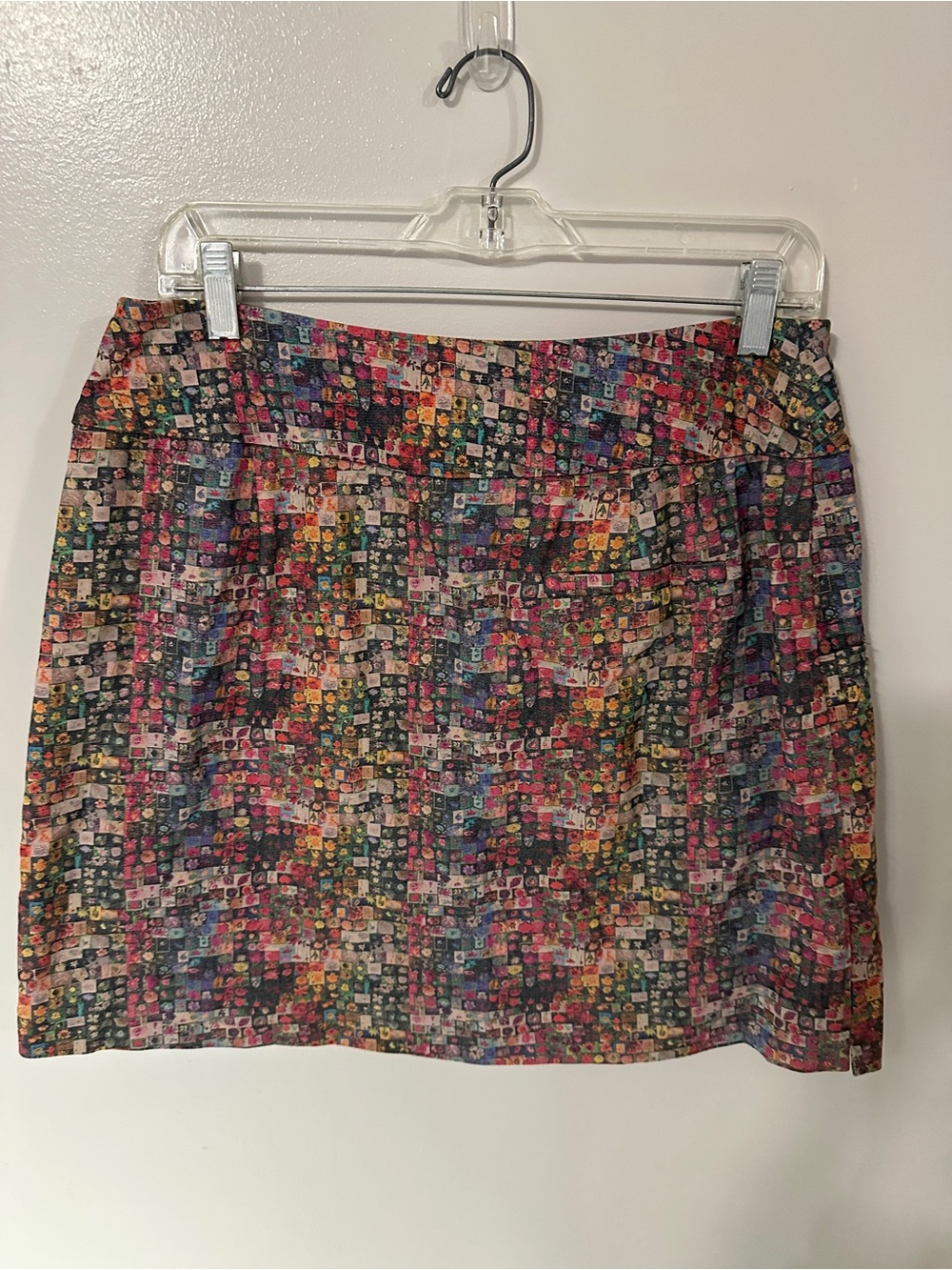 Lisette Multicolor Mosaic Print Women's Skirt